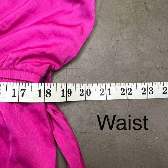 City Chic Halter Neck Maxi Dress Color: Lipstick Sz 16 - Picture 12 of 12